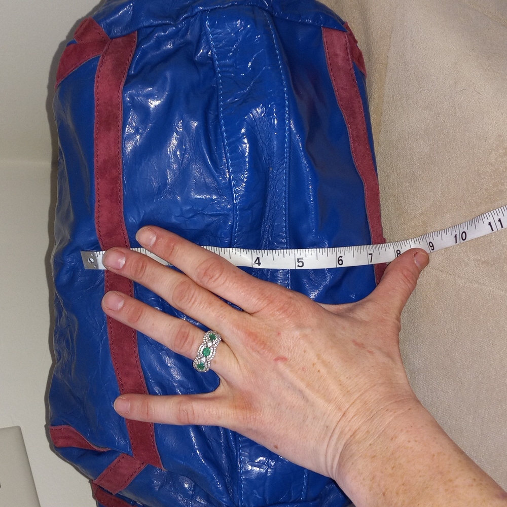 Isabel Marant Neway Day Hobo cobalt and maroon. Price FIRM - Picture 7 of 11